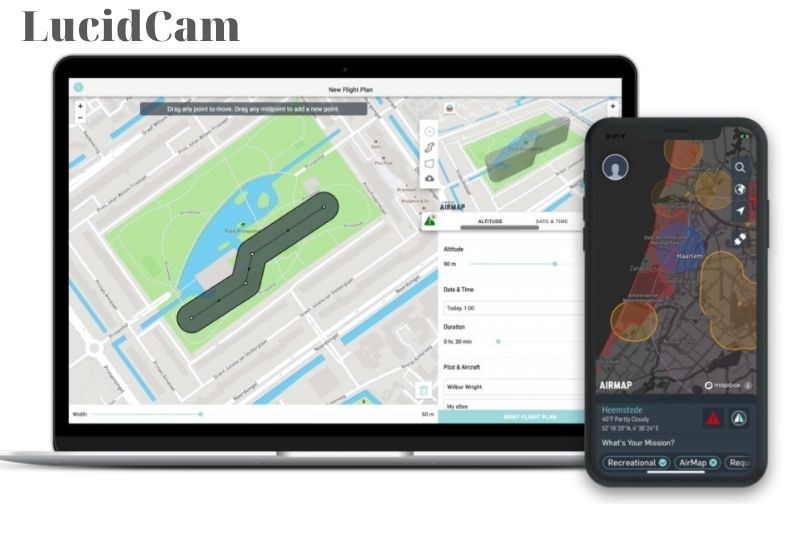 Best drone app- Airmap app