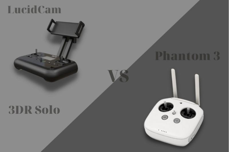 DJI Phantom 3 vs Solo - Remote Controller