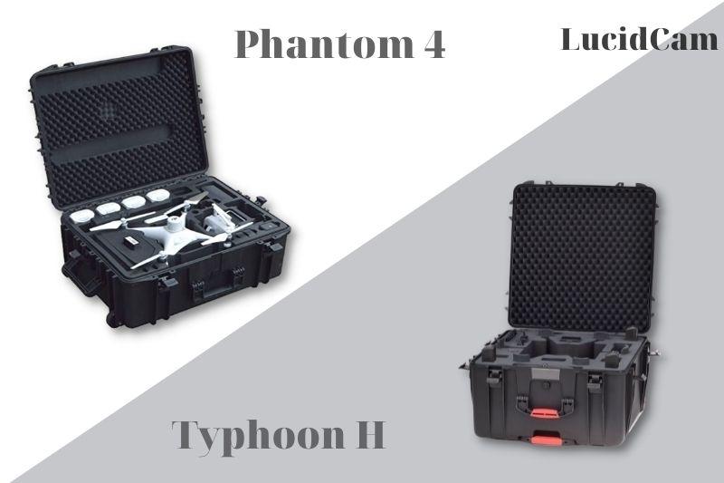 DJI Phantom 4 vs Yuneec Typhoon H Carrying Case