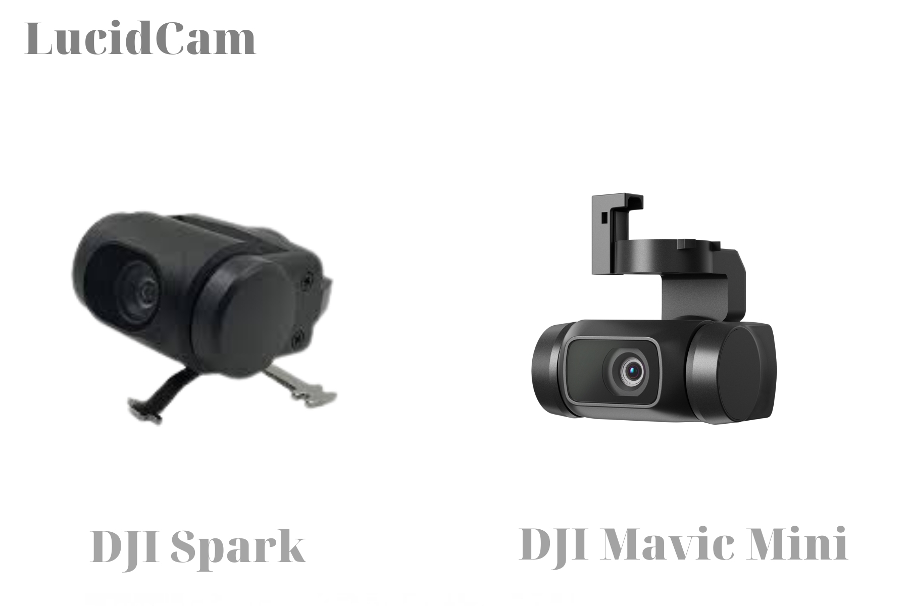 DJI Mavic Mini vs DJI Spark Drone - camera