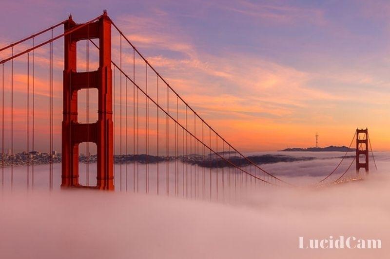 Flying Near to the Golden Gate Bridge