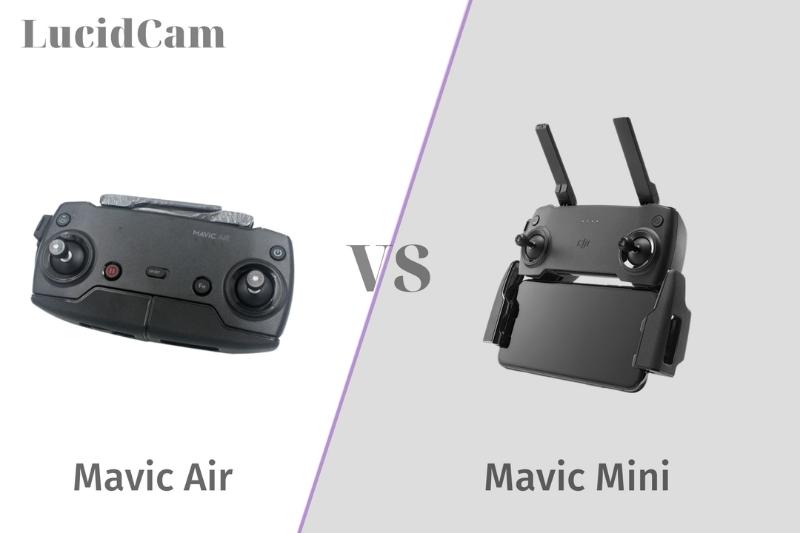 Mavic Mini vs Mavic Air- Remote Control.
