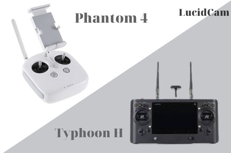DJI Phantom 4 vs Yuneec Typhoon H -Remote Control
