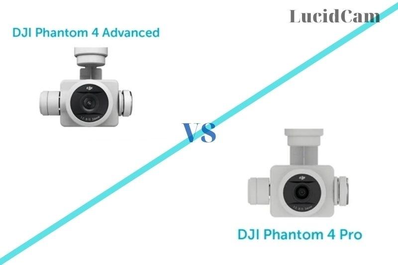 dji phantom 4 advanced vs pro - Camera