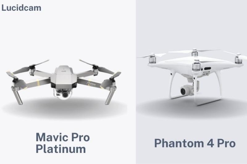 Phantom 4 Pro vs DJI Mavic Pro Platinum - Build & Design
