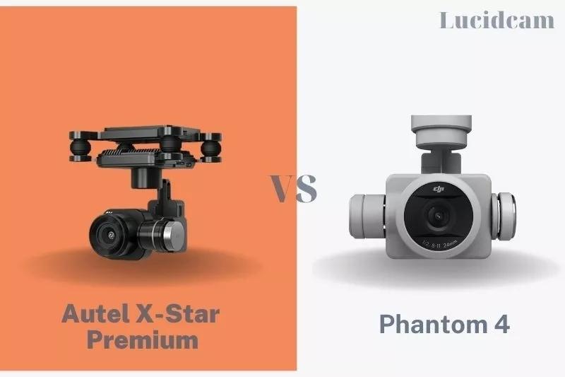 utel robotics x-star premium vs Phantom 4- Camera