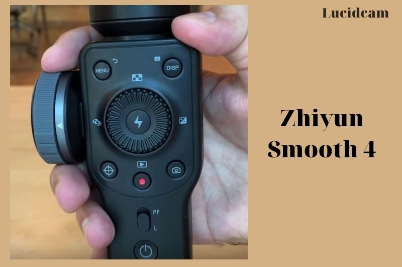 zhiyun smooth 4 vs dji om 3- The Control Panel