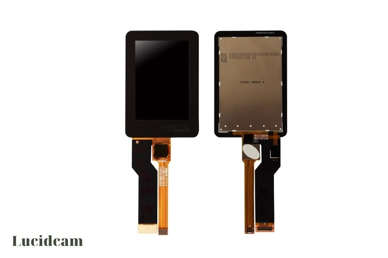 GoPro HERO5 Black and HERO 6 Black: LCD Touch screen