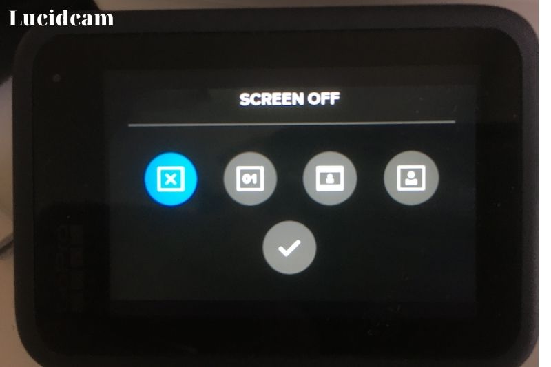 GoPro Hero9 Should Be Turned Off