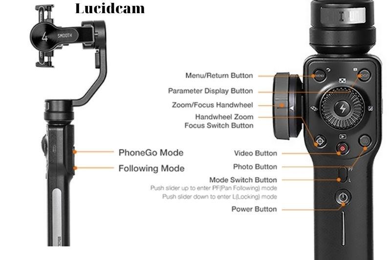 Zhiyun Smooth 4 Vs Q2- Structure of the Gimbal