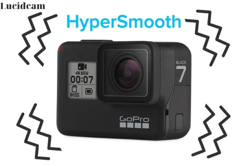 GoPro Her0o 7 black -HyperSmooth video stabilization