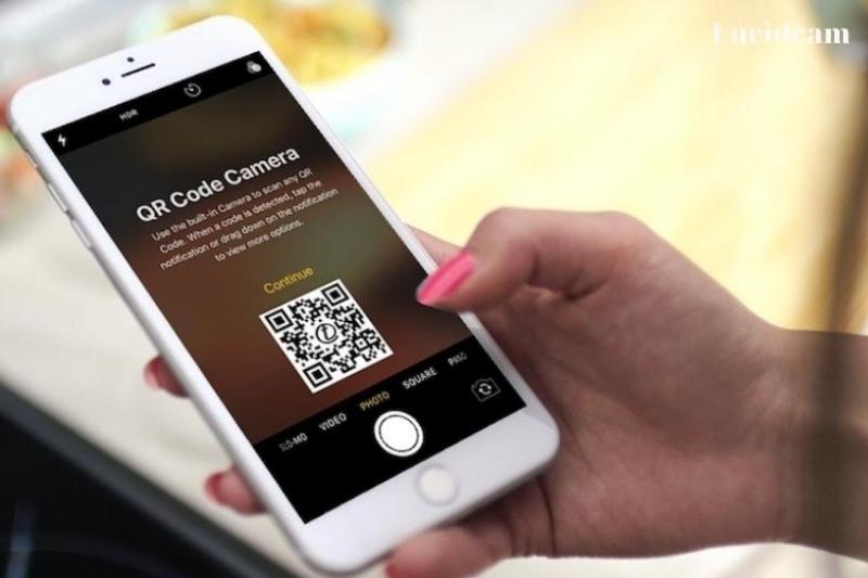 Check QR Code on iPhone, iPad, or iPod contact With Your Camera