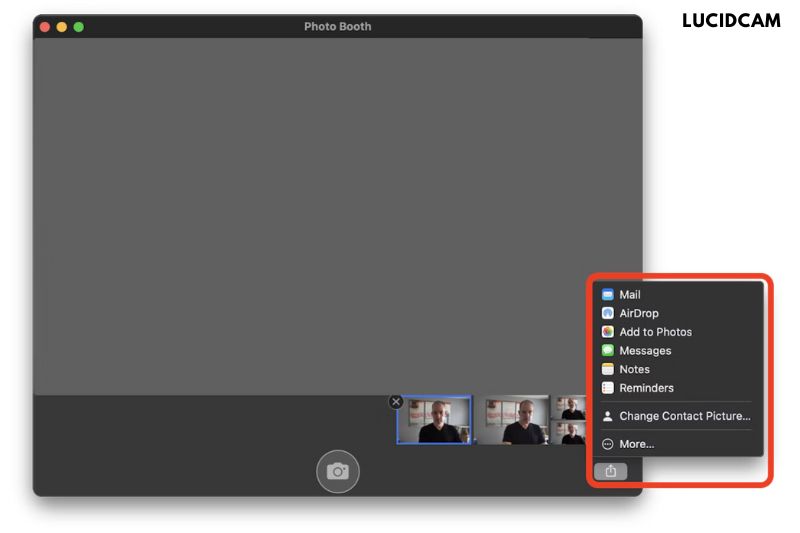 How to Save & Share Selfies Taken on the Mac