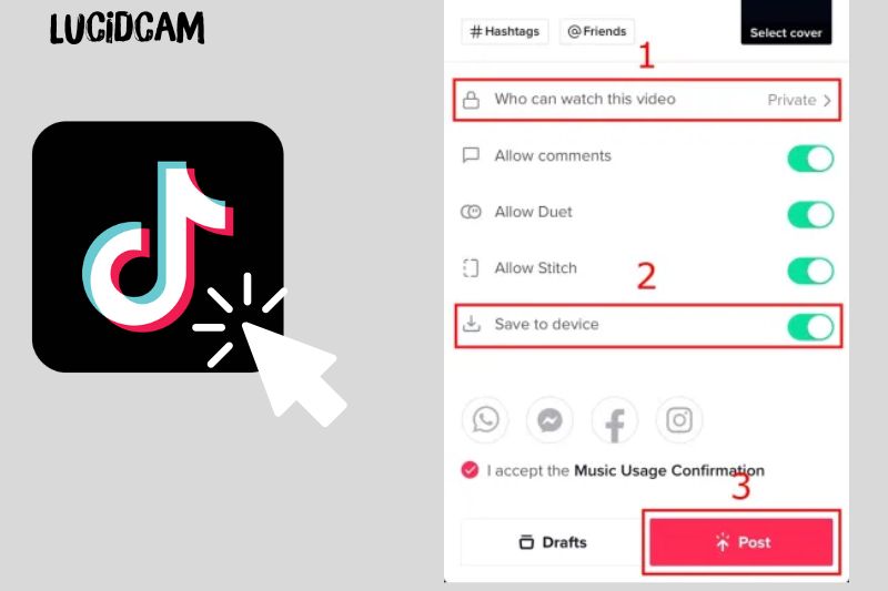 How to Save a Tiktok To Camera Roll Without Posting
