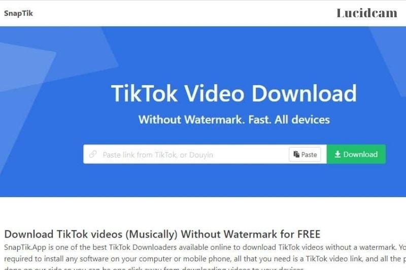 SnapTik Allows You To Download TikTok Videos to Your Desktop