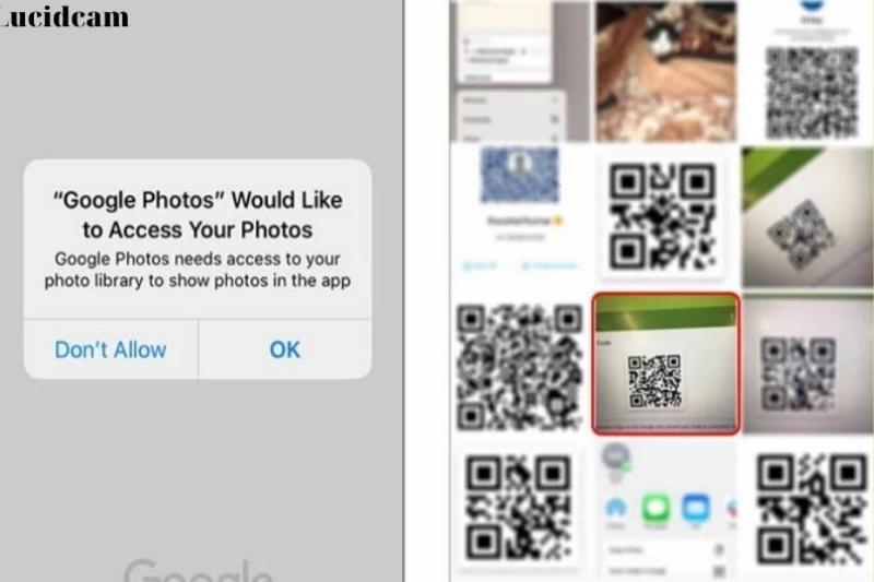 how to scan a code on iphone- Google Photos