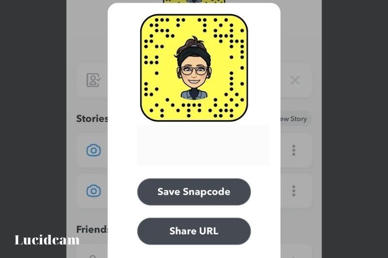 tap Save Snapcode