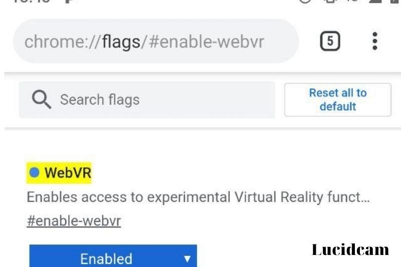 Enabling VR on Android Devices