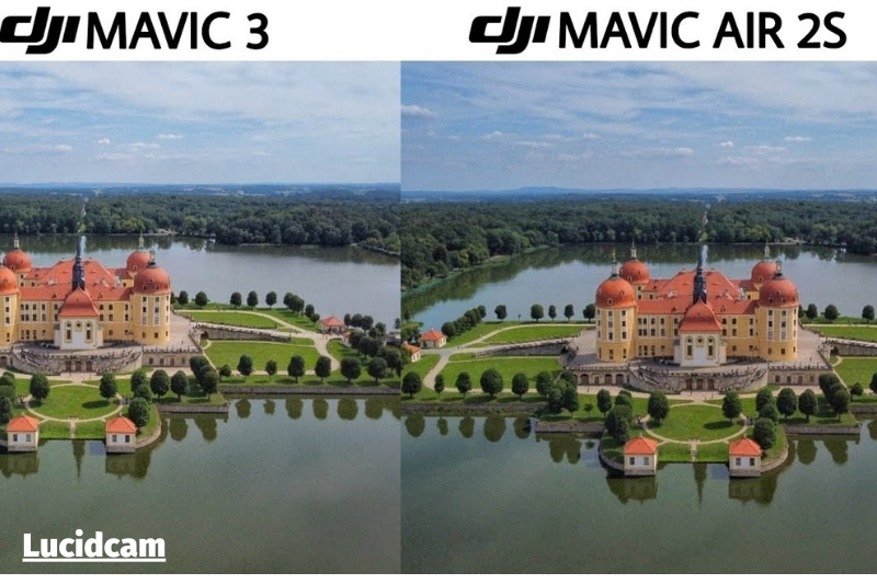 DJi Mavic 3 vs Air 2s- Resolution