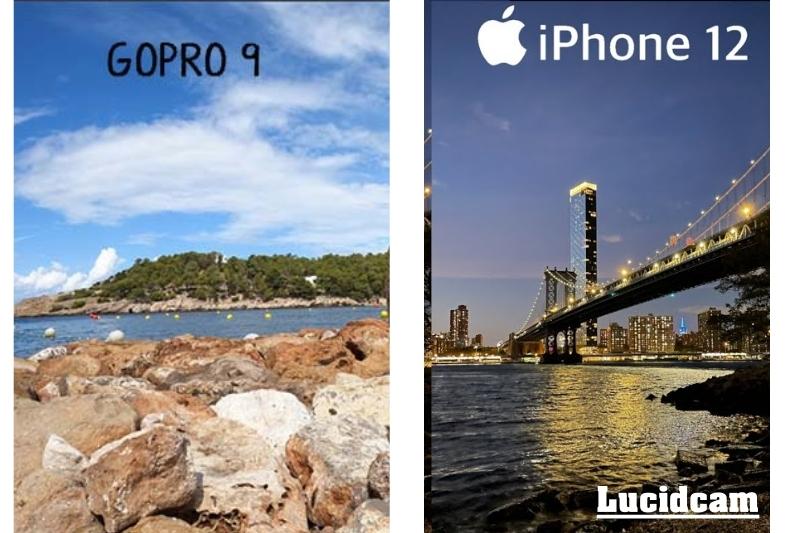 GoPro hero 9 vs Iphone 12 camera