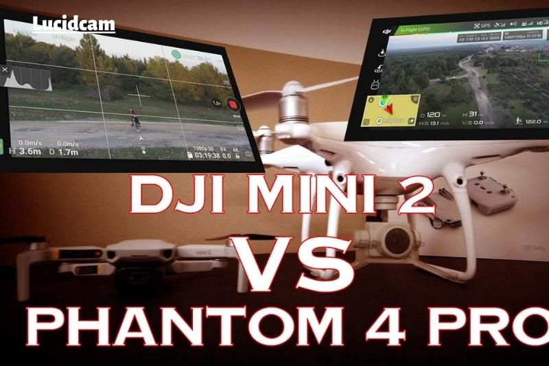 Phantom 4 Pro vs DJI Mini 2 camera