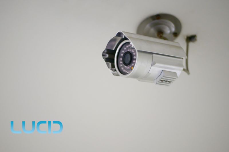 What types of security cameras do hospitals use